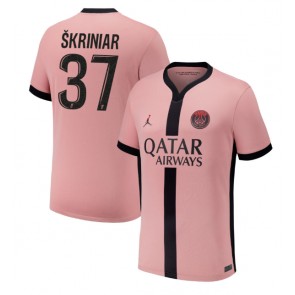 Paris Saint-Germain Milan Skriniar #37 Tredjetröja 2024-25 Kortärmad